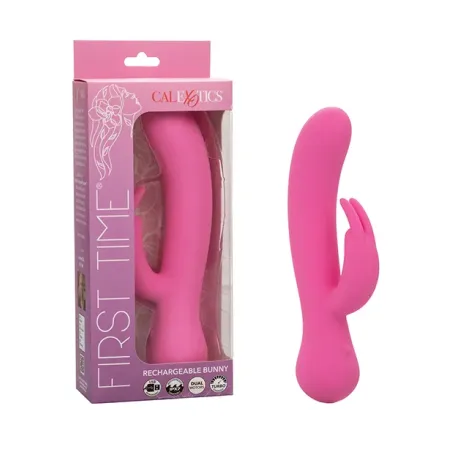First Time Rechargeable Rabbit Vibrator in Pink