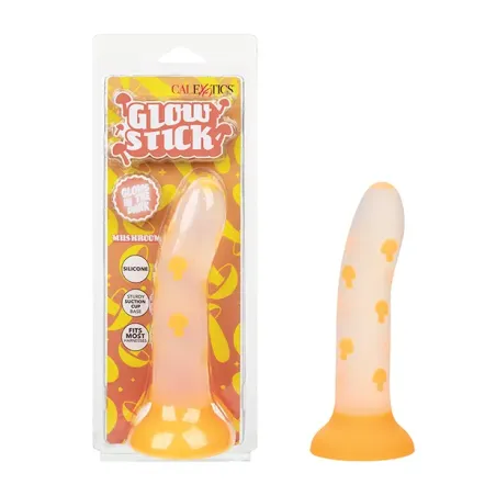Glow Stick Mushroom Glow-in-the-Dark Suction Cup Dildo