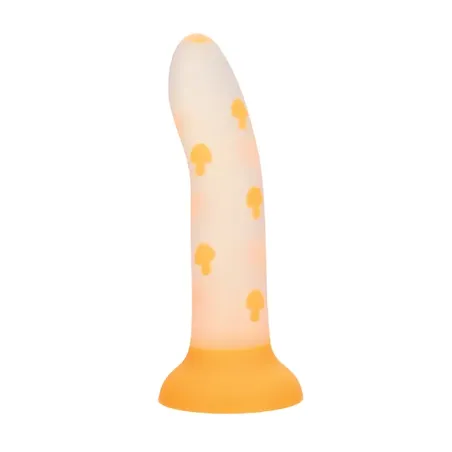 Glow Stick Mushroom Glow-in-the-Dark Suction Cup Dildo