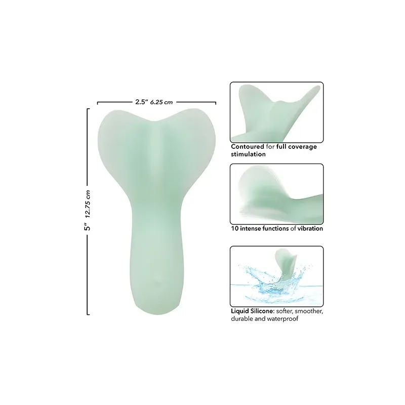Pacifica Tahiti Clitoral Stimulator with Ridged Accent