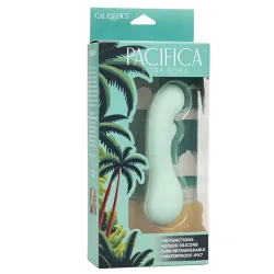 Bora Bora Curved G-Spot Vibrator in Aqua