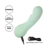 Bora Bora Curved G-Spot Vibrator in Aqua