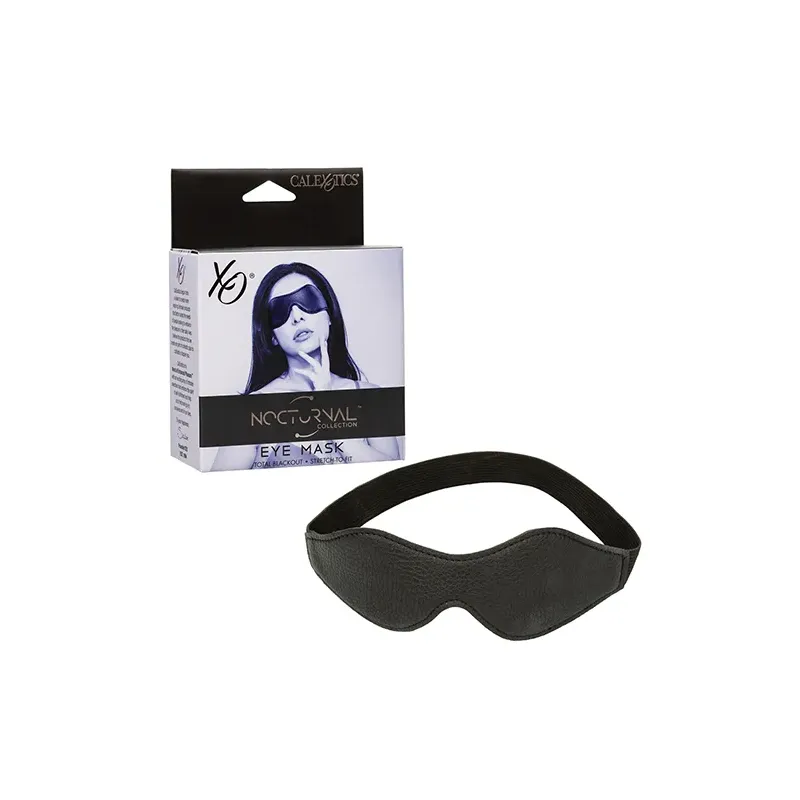 Nocturnal Collection Stretch Blindfold in Black