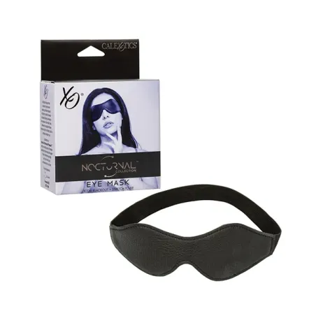 Nocturnal Collection Stretch Blindfold in Black