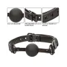 Nocturnal Collection Ball Gag with Adjustable Buckle Strap