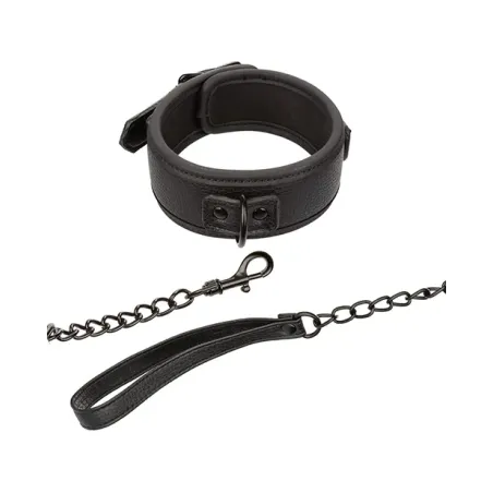 Nocturnal Collection Detachable Collar and Leash in Black
