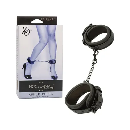 Nocturnal Collection Adjustable Ankle Cuffs with Chain