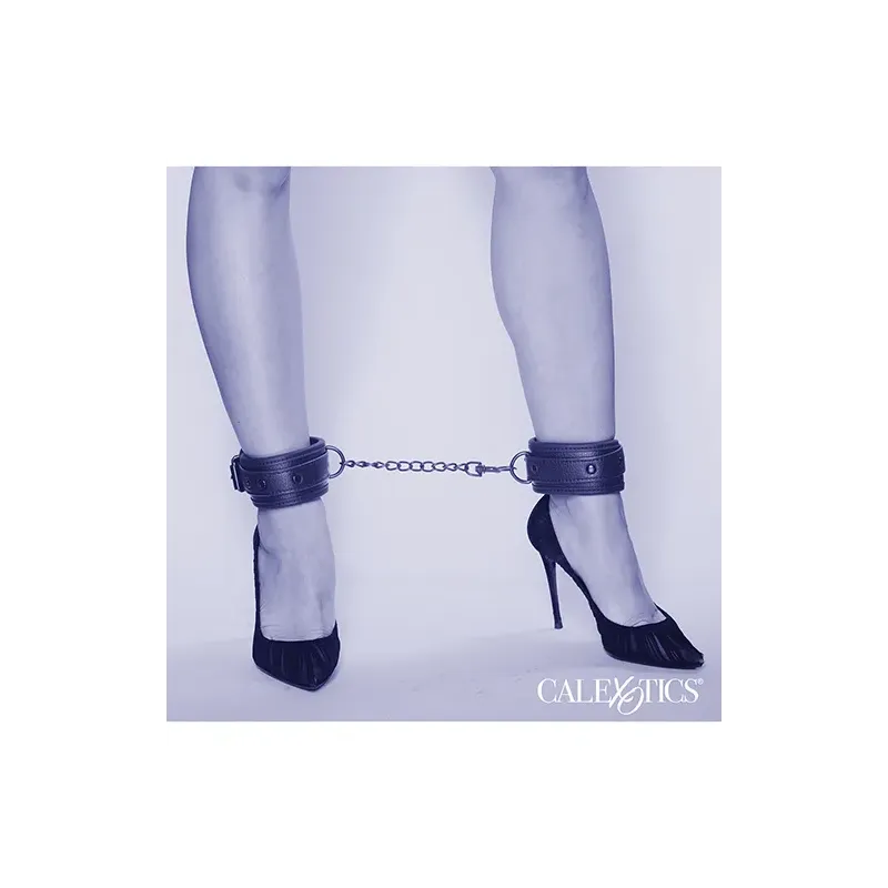 Nocturnal Collection Adjustable Ankle Cuffs with Chain