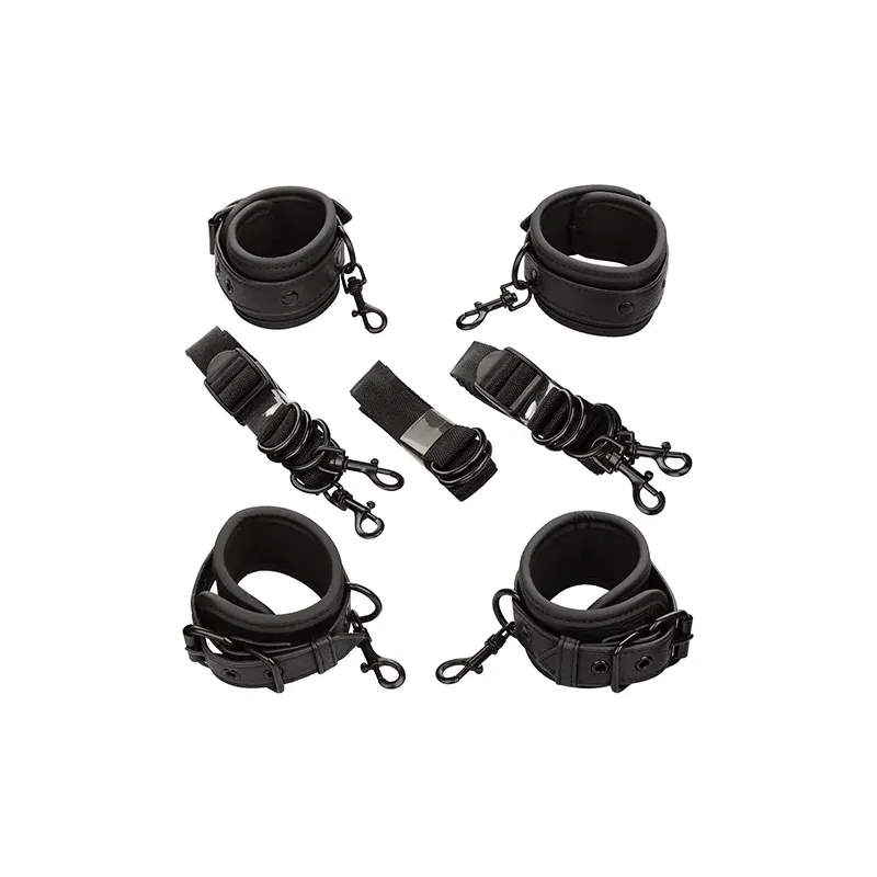 Nocturnal Collection Adjustable Bed Restraints with Cuffs