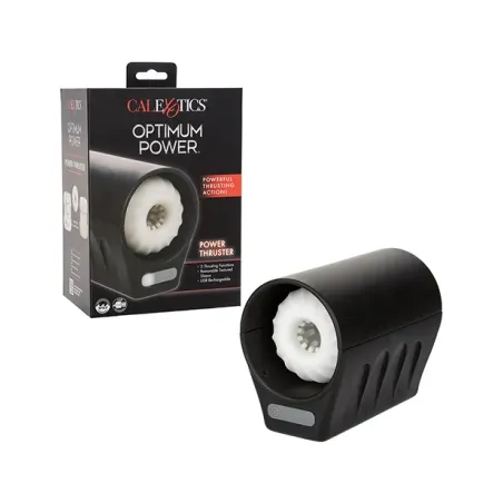 Power Thruster Rechargeable Stroker with 5 Thrusting Functions