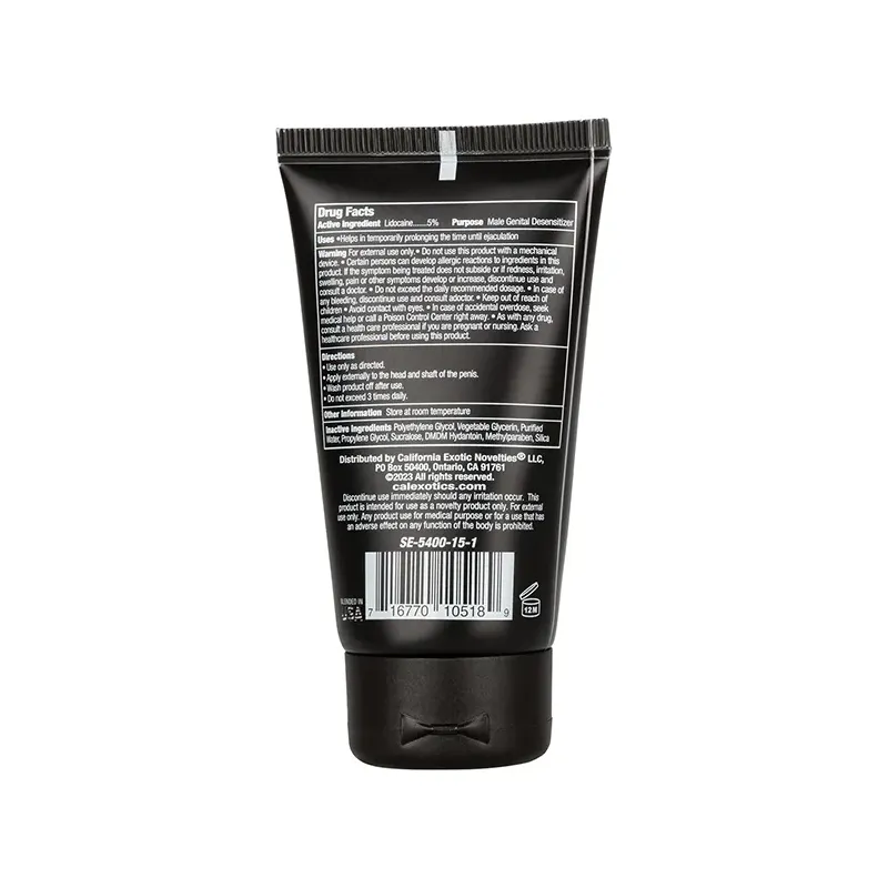 Peak Anal Desensitizing Cream with Lidocaine