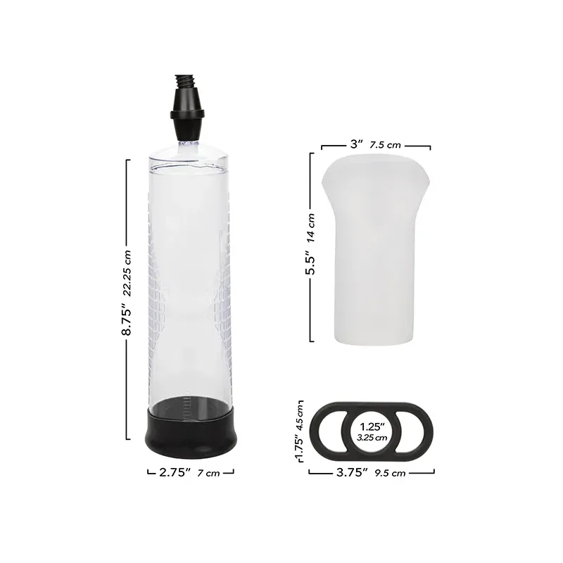 Peak Pump Edging Kit with Stroker and Enhancer Ring