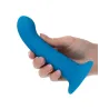 Wave Rider Ripple Textured Silicone Butt Plug with Suction Cup