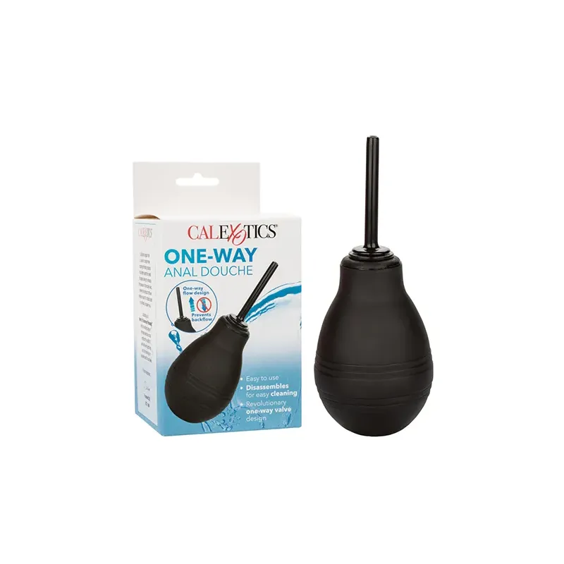 One-Way Anal Douche with Easy Squeeze Bulb