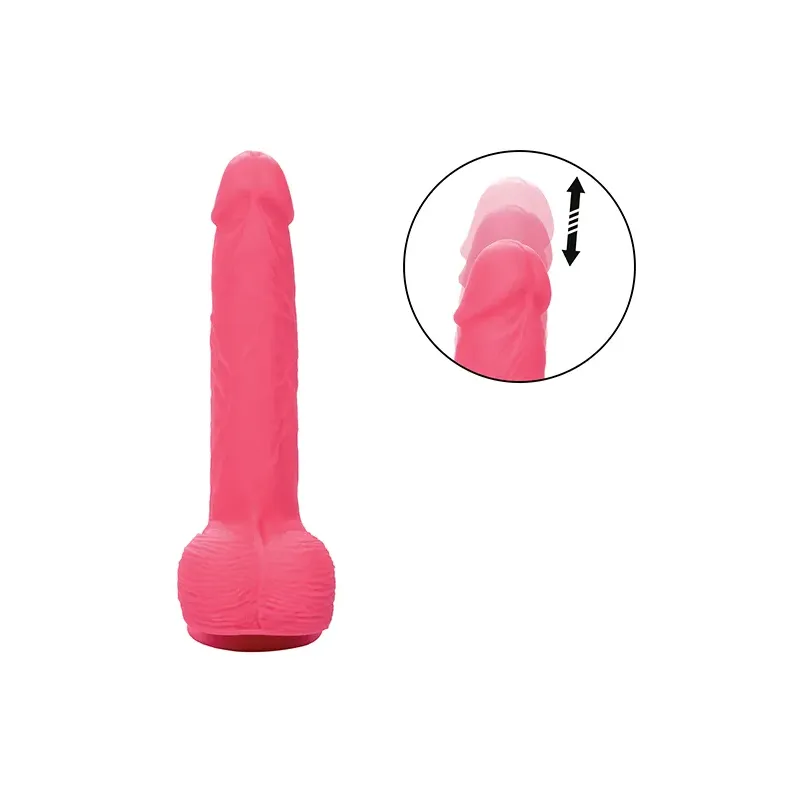 Silicone Studs Rechargeable Rumbling and Thrusting Vibrator
