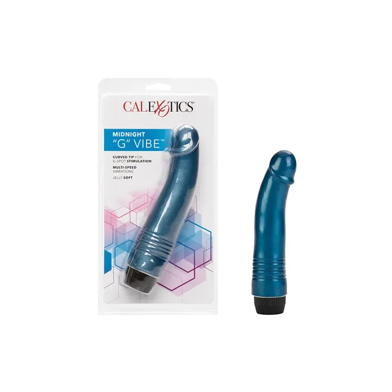 Midnight G-Spot Vibrator with Curved Tip
