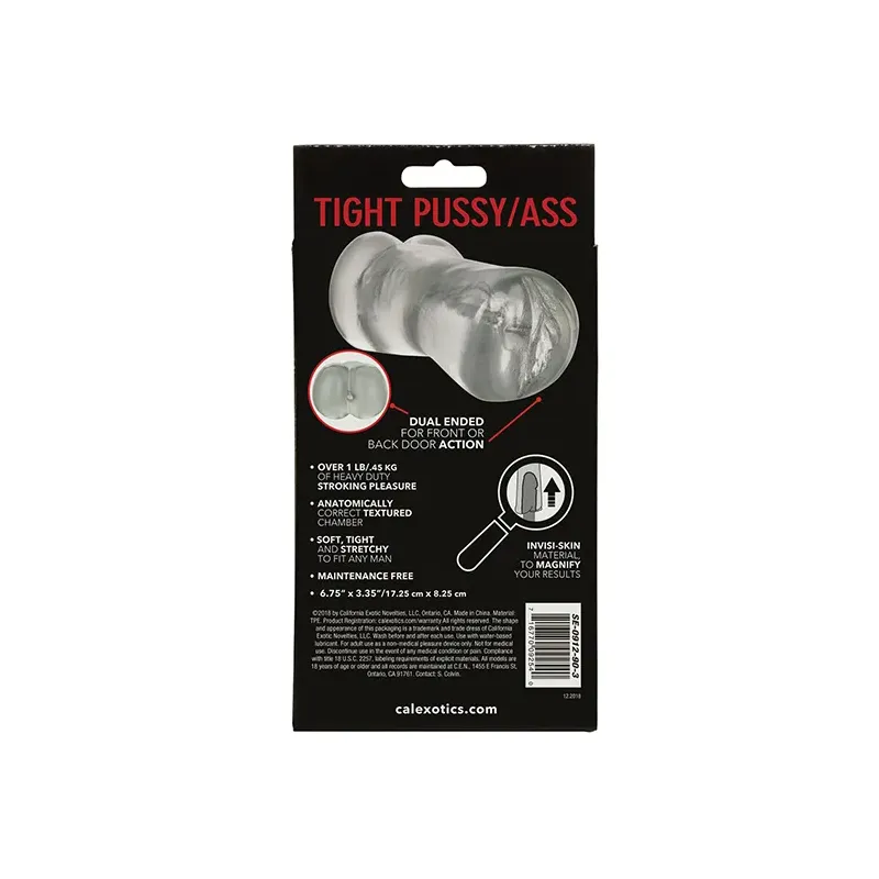 Tight Pussy and Ass Double-Ended Stroker Sleeve