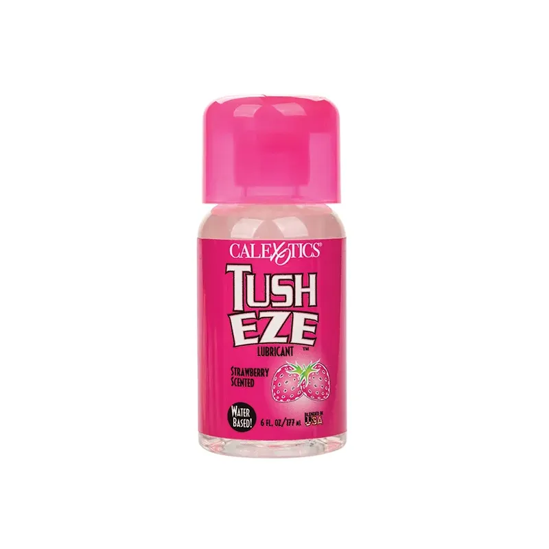 Tush Eze Strawberry Scented Water-Based Lubricant 6 oz