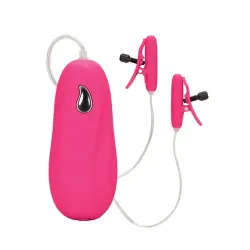 Vibrating Heated Nipple Teasers with Adjustable Clamps
