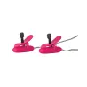 Vibrating Heated Nipple Teasers with Adjustable Clamps