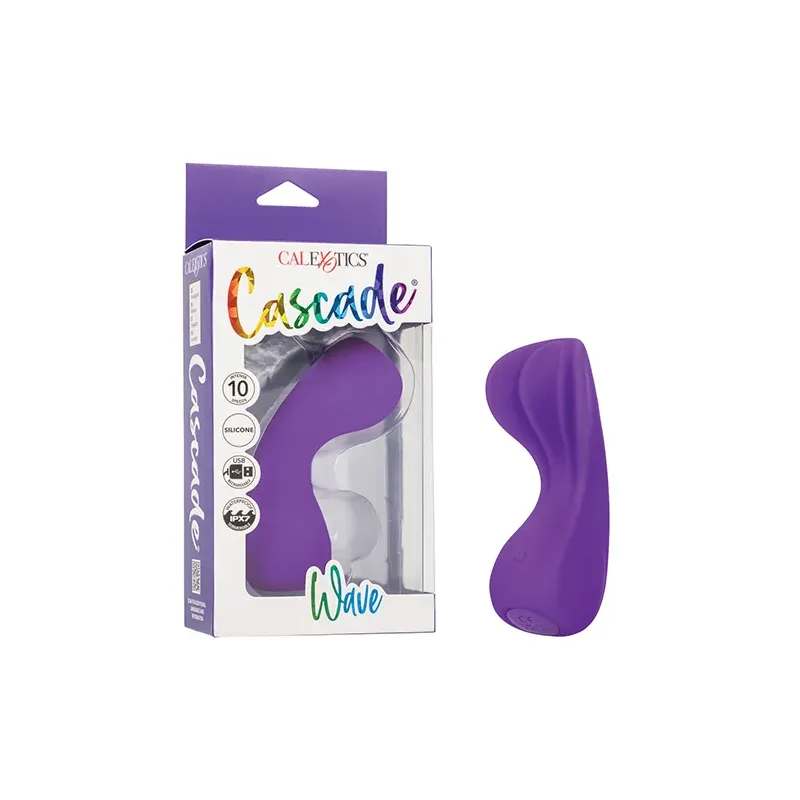 Cascade Wave Clitoral Vibrator with Pleasure Ridges