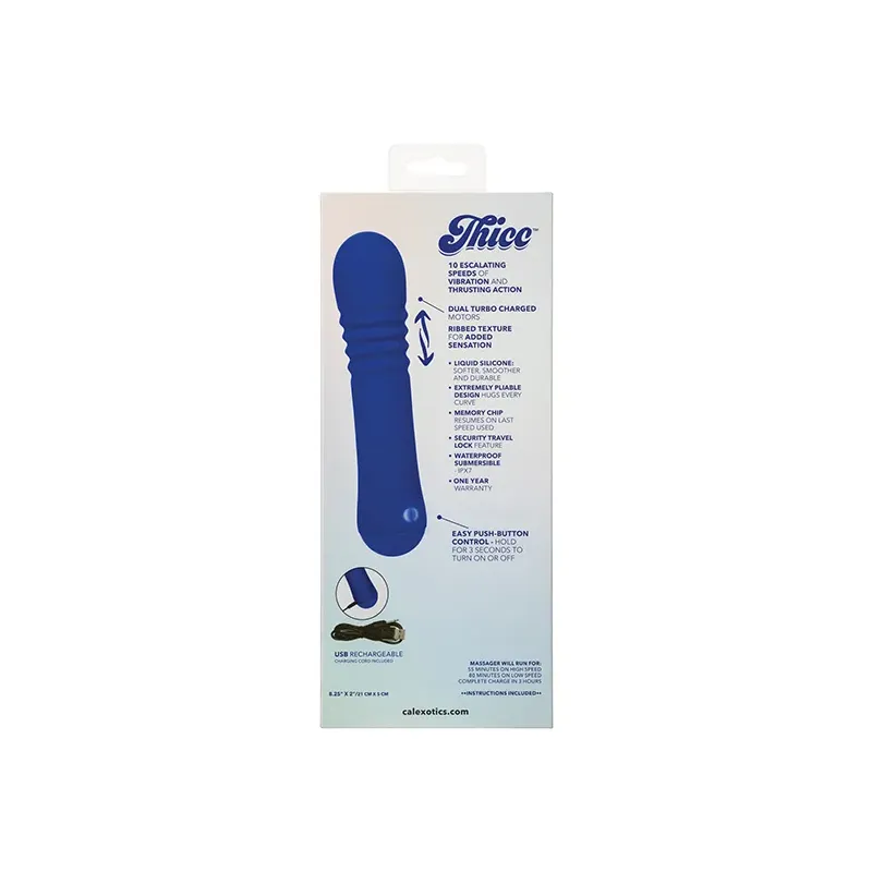 Thrusting Wand Massager with Dual Motors