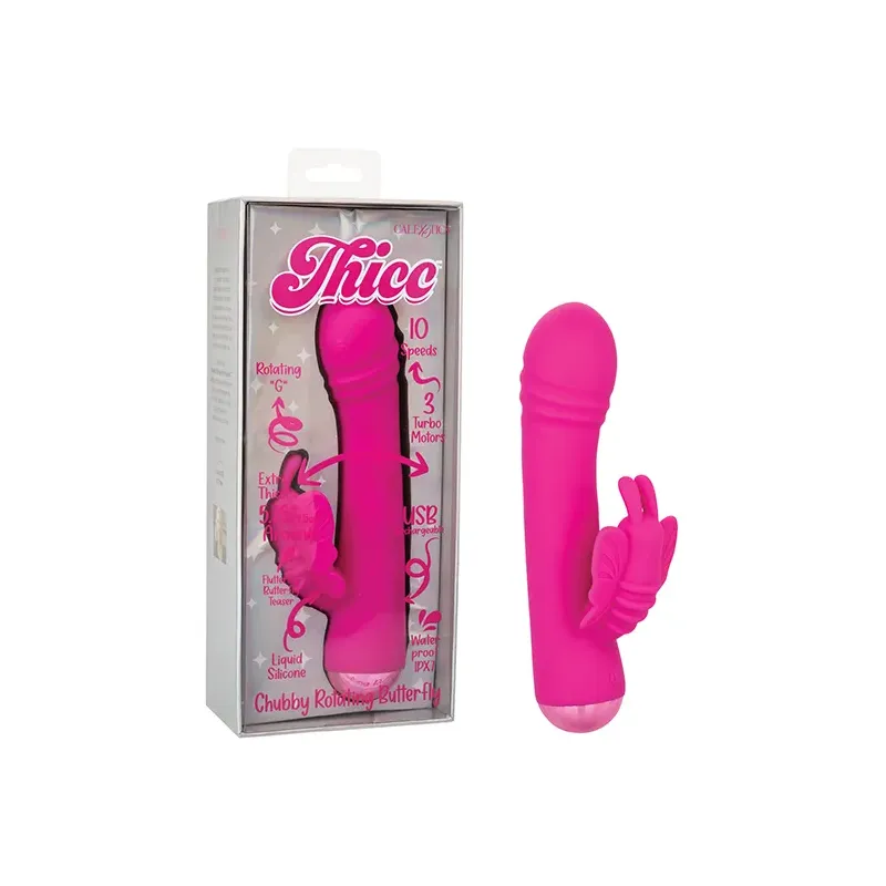 Rotating Butterfly Rabbit Vibrator with Triple Motors