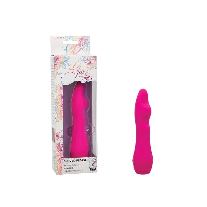 Gia Curved Clitoral Vibrator with 12 Functions