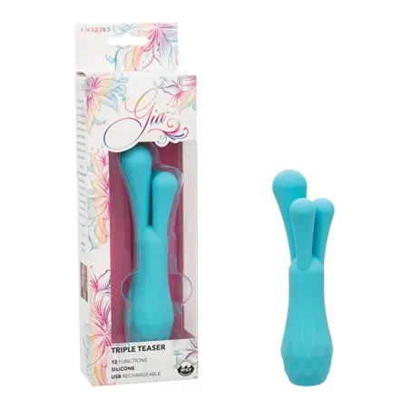 Gia Triple Teaser Clitoral Vibrator with 12 Functions