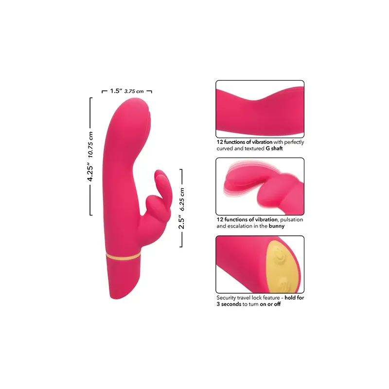 G-Spot Rabbit Vibrator with Dual Motors