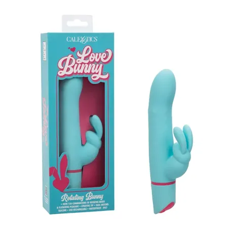 Love Bunny Rotating Rabbit Vibrator with Dual Motors