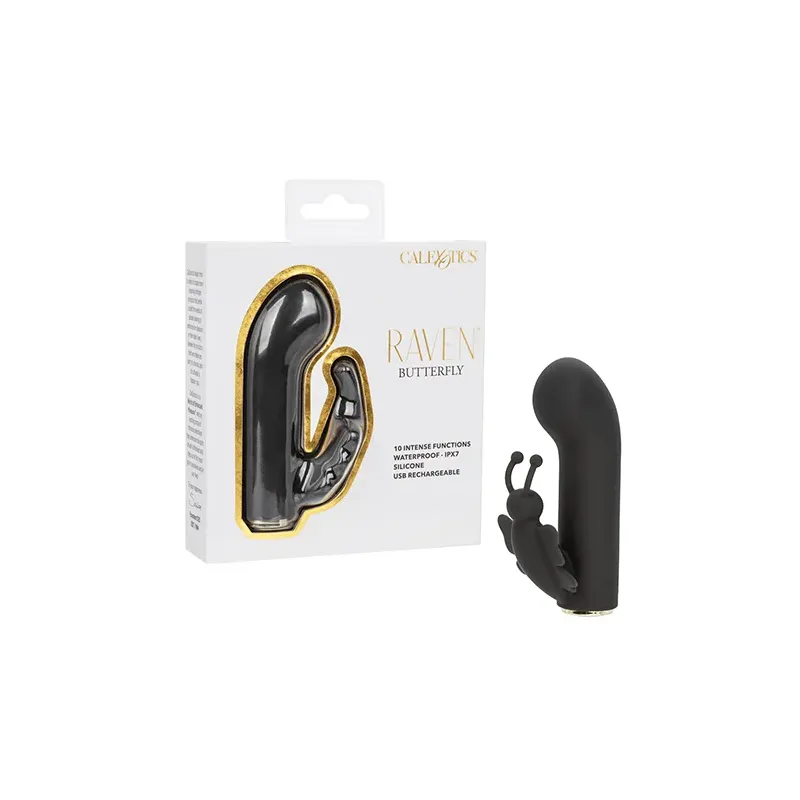 Raven Butterfly Dual Stimulation Rabbit Vibrator
