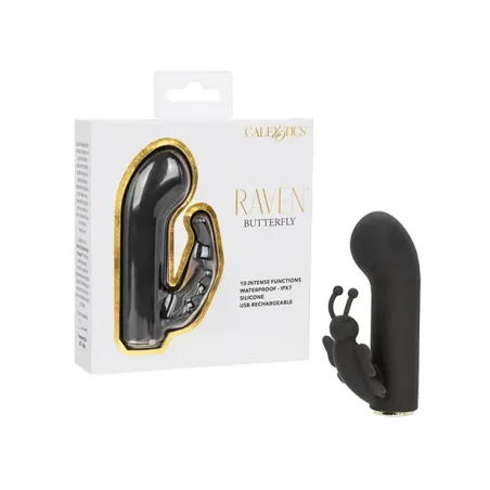 Raven Butterfly Dual Stimulation Rabbit Vibrator