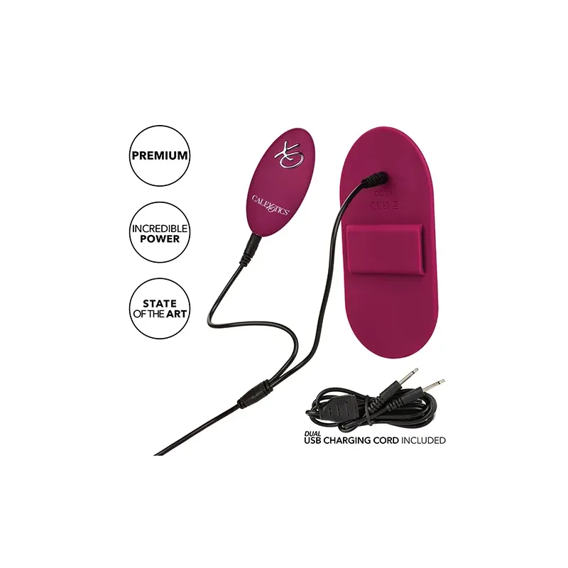 Dual Rider Remote Control Panty Grinder with Thigh Strap