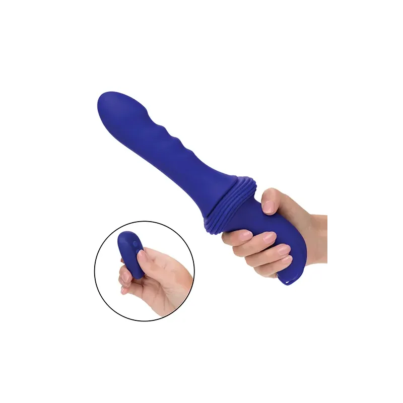 Overdrive Ridged Shaft Sex Machine with Remote Control