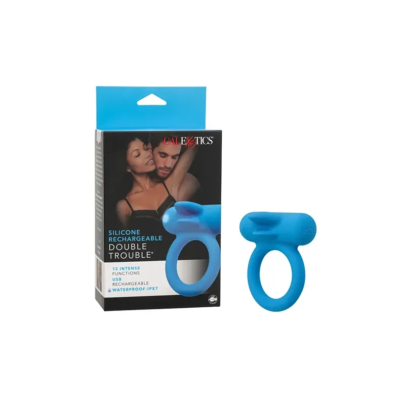 Couples Vibrating Enhancer with Flickering Dual Teasers