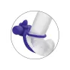 Silicone Rechargeable Couples Vibrator with Flickering Tongue