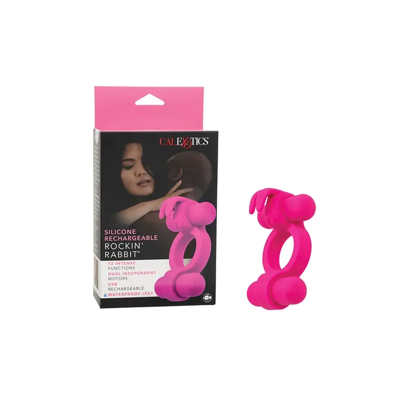 Rockin' Rabbit Silicone Couples Vibrating Enhancer