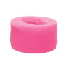 Glow in the Dark Silicone Stroker with Ridged Texture