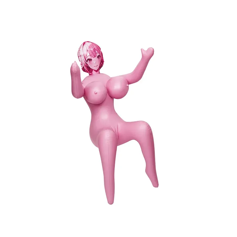 Anime Style Inflatable Love Doll with Dual Openings