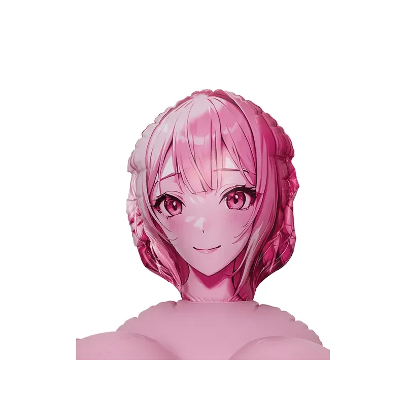 Anime Style Inflatable Love Doll with Dual Openings
