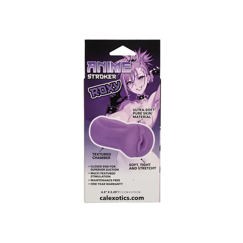 Anime Stroker with Textured Suction Chamber