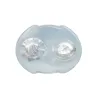 Cyclone XL Dual Ribbed Stroker in Clear TPE