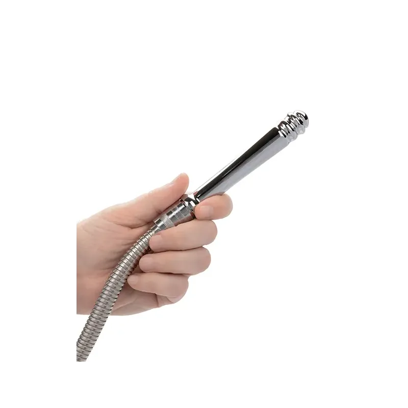Stainless Steel Anal Douche System with 4 Spray Attachments