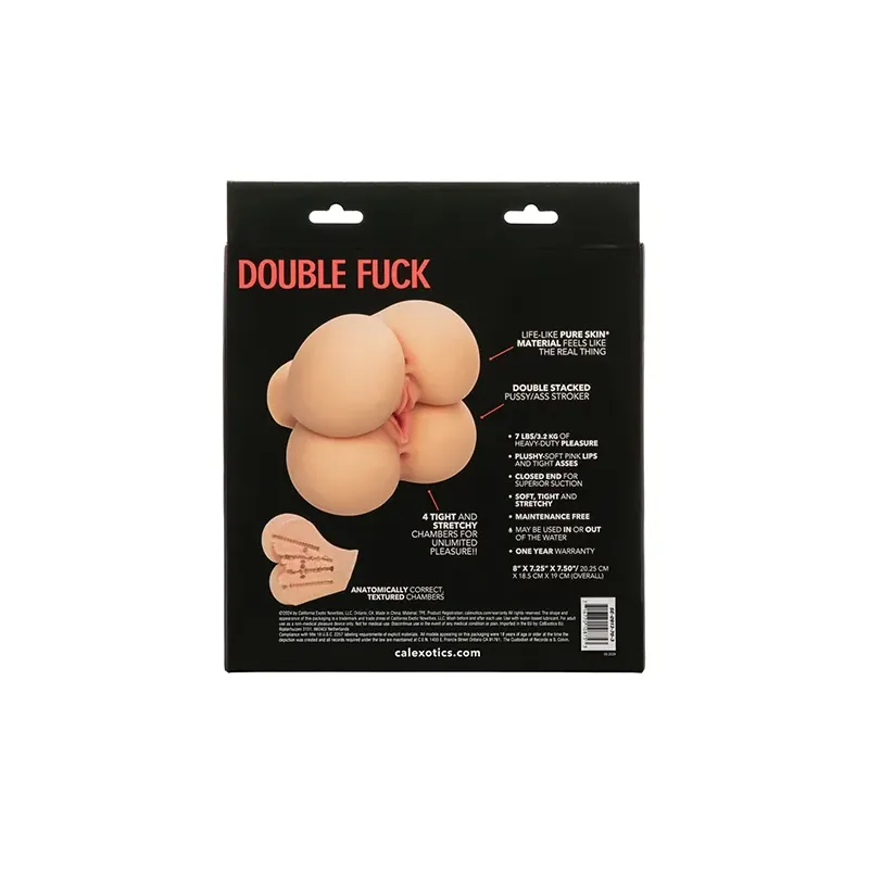 Double Fuck Stroker with Four Chambers