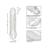 Penis Extension Sleeve 6.5 Inch with Scrotum Strap