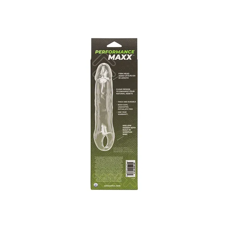Penis Extension Sleeve 6.5 Inch with Scrotum Strap