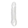 Penis Extension Sleeve with Scrotum Strap, 5.5 Inch Clear