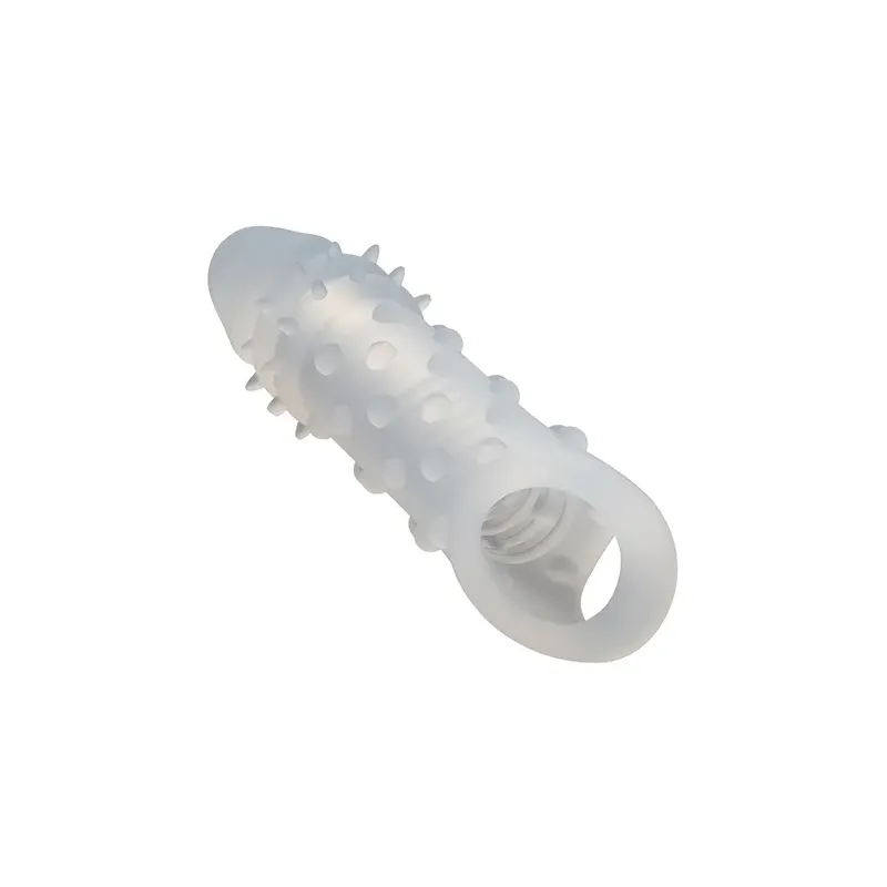 Liquid Silicone Penis Extension with Scrotum Strap