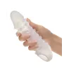 Liquid Silicone Penis Extension with Scrotum Strap